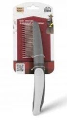 Barry King Grzebień dla zwierząt, z rączką, szary, 29 zębów, 5 x 22 cm. Golarki i trymery Barry King. Za 18.31 zł.