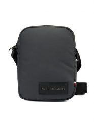 Tommy Hilfiger Saszetka Th Repreve Mini Reporter AM0AM14009 Szary. Szare torby na ramię męskie Tommy Hilfiger, z materiału. Za 289.99 zł.