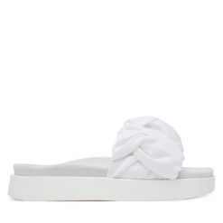 Klapki Inuikii. Brązowe klapki damskie Inuikii, bez wzorów, bez obcasa, bez zapięcia. Za 899.99 zł.