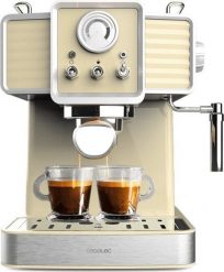 Ekspres ciśnieniowy do kawy Power Espresso 20 Tradizionale Jasno Żółty. Brązowe ekspresy ciśnieniowe Cecotec. Za 395.89 zł.