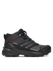 Adidas Trekkingi Terrex Skychaser AX5 Mid GORE-TEX JQ2219 Szary. Szare obuwie trekkingowe damskie Adidas, z gore-texu, bez zapięcia. Za 509.99 zł.