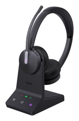Zestaw DECT-Wireless marki Yealink model WH64. Słuchawki bezprzewodowe yealink. Za 748.99 zł.