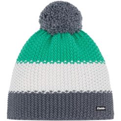 Czapka Eisbar Star Pompon MÜ. Szare czapki damskie Eisbar, bez wzorów, z wełny, retro. Za 229.90 zł.