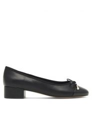 Nine West Baleriny WFA2608-1 Czarny. Czarne balerinki damskie Nine West, bez wzorów, ze skóry, bez obcasa, bez zapięcia. Za 119.99 zł.