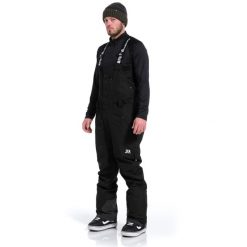 REHALL - DRIXX-R - Herren Wintersporthose. Czarne spodnie sportowe męskie REHALL, m, bez wzorów, narciarskie. W wyprzedaży za 830.80 zł.