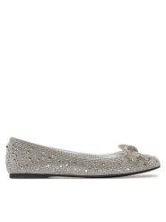 Steve Madden Baleriny Nilsa-R SM11003518 Srebrny. Szare balerinki damskie Steve Madden, bez wzorów, z tworzywa sztucznego, bez obcasa, bez zapięcia. Za 279.99 zł.