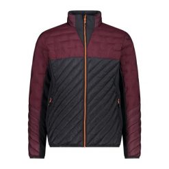 Kurtka puchowa CMP Unlimitech. Brązowe kurtki męskie CMP, bez wzorów, z puchu, sportowe, bez kaptura. W wyprzedaży za 614.55 zł.