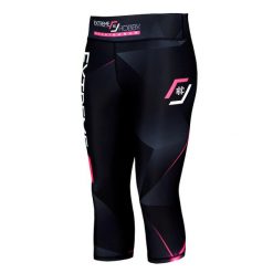 Legginsy sportowe damskie EXTREME HOBBY MT SPORT 3/4. Czerwone legginsy damskie EXTREME HOBBY, m, bez wzorów, z elastanu, na fitness i siłownię. Za 179.00 zł.