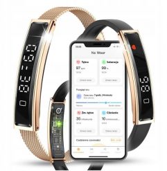 Smartwatch JG Smart Smartband BT5.3 Sportowa opaska Pulsometr Smart Bracelet Wodoodporna Kroki. Zegarki smartwatch JG Smart, bez wzorów. Za 179.99 zł.