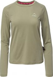 Elbrus Damska koszulka z długim rękawem EIGER POLARTEC WO'S rozmiar L. Bluzki damskie ELBRUS, l, bez wzorów, bez kołnierzyka, bez ramiączek. Za 215.98 zł.