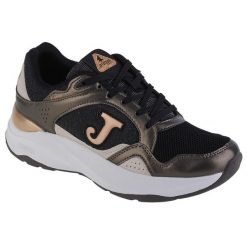 Buty sportowe Sneakersy damskie, Joma C.6100 Lady 2301. Czarne obuwie sportowe damskie Joma, bez wzorów, bez zapięcia, trekkingowe. Za 119.99 zł.