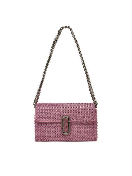Marc Jacobs Torebka The Rhinestone J Marc Mini Shoulder Bag H912M06RE22 Różowy. Czerwone torebki do ręki damskie Marc Jacobs, bez wzorów, z syntetyku, bez dodatków. Za 2,179.00 zł.