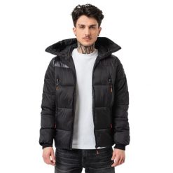 Kurtka turystyczna męska Canadian Peak Bayeak. Czarne kurtki męskie Canadian Peak, na zimę, m, bez wzorów, z poliamidu, sportowe, bez kaptura. Za 359.70 zł.