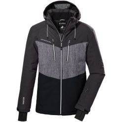 Kurtka męska Killtec KSW 45 MN SKI JCKT. Czarne kurtki sportowe męskie KILLTEC, na zimę, m, bez wzorów, bez kaptura, narciarskie. Za 1,099.99 zł.