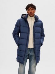 Selected Homme Kurtka zimowa 16089959 Granatowy Regular Fit. Niebieskie kurtki męskie Selected Homme, na zimę, m, bez wzorów, z syntetyku, bez kaptura. Za 1,069.00 zł.