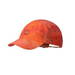 Czapka z daszkiem BUFF PACK SPEED CAP KEFFY NECTARINE. Czerwone czapki damskie Buff, bez wzorów, z materiału, wakacyjne. Za 164.45 zł.