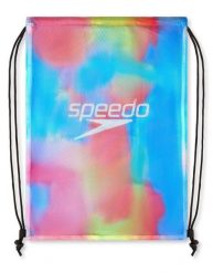 Plecak worek sportowy unisex Speedo Printed Mesh Bag. Czerwone plecaki męskie Speedo, bez wzorów, z materiału, klasyczne. Za 57.11 zł.