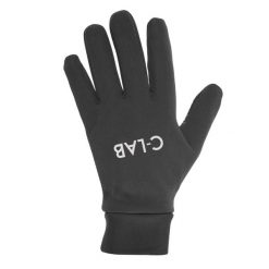 Termiczne rękawice rowerowe Ordino. Czarne rękawiczki damskie C-LAB, bez wzorów. Za 229.17 zł.