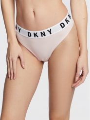 DKNY Stringi DK4529 Różowy. Czerwone majtki damskie DKNY, z bawełny. Za 79.99 zł.