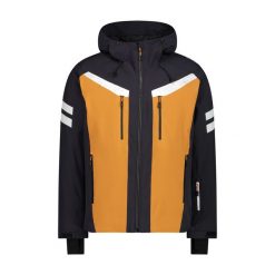 Kurtka narciarska męska CMP. Czarne kurtki sportowe męskie CMP, na zimę, m, bez wzorów, bez kaptura, narciarskie. Za 779.99 zł.
