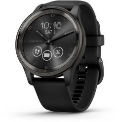 Zegarek sportowy Garmin Vivomove Trend Czarny (010-02665-00). Czarne zegarki sportowe Garmin, bez wzorów. Za 1,220.98 zł.