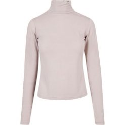 Damska bluza z długim rękawem z golfem z modalu Urban Classics. Szare bluzy damskie Urban Classics, na zimę, bez wzorów, bez ramiączek, bez kaptura. Za 149.50 zł.