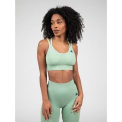 Whitney Bezszwowe Biustonosz sportowy - Zielony. Zielone bielizna sportowa damska GORILLA WEAR, l, bez wzorów. Za 190.00 zł.
