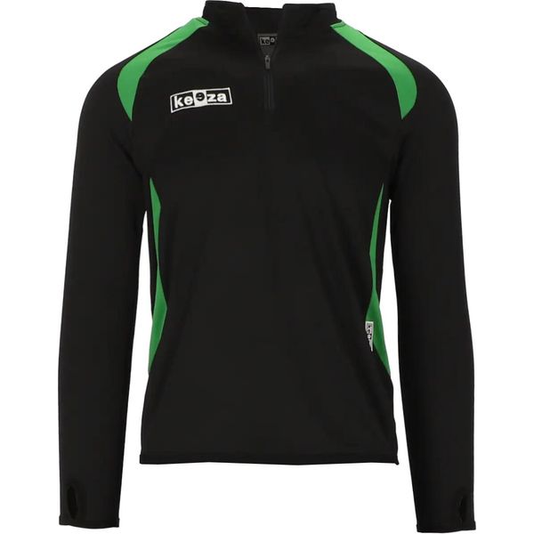 Bluza piłkarska dla dorosłych Keeza Burton. Zielone bluzy męskie KEEZA, m, bez wzorów, sportowe, bez ramiączek, bez kaptura. Za 90.00 zł.
