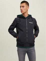Jack & Jones Kurtka przejściowa 12200208 Czarny Regular Fit. Czarne kurtki męskie Jack & Jones, l, bez wzorów, z syntetyku, bez kaptura. Za 199.99 zł.