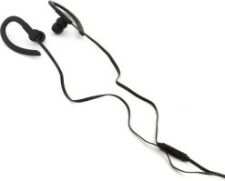 Słuchawki Omega Freestyle Sport z Mikrofonem FH1014 Czarne (42865). Czarne słuchawki douszne OMEGA. Za 8.40 zł.