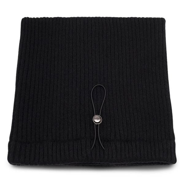 Komin Sprandi. Czarne szaliki męskie Sprandi, bez wzorów. Za 49.99 zł.