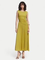 Vero Moda Sukienka wieczorowa Penelope 10351455 Zielony Regular Fit. Zielone sukienki damskie Vero Moda, xl, bez wzorów, z syntetyku, wizytowe, bez kołnierzyka, bez ramiączek. Za 203.99 zł.