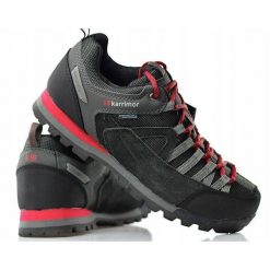 Buty trekkingowe męskie Karrimor Spike Low 3 K950. Czarne buty zimowe męskie Karrimor, bez wzorów, bez obcasa, bez zapięcia. Za 332.99 zł.