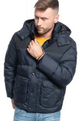 LEE PUFFER JACKET MĘSKA KURTKA ZIMOWA BLACK L86NSZ01 112122737. Czarne kurtki męskie Lee, na zimę, l, bez wzorów, bez kaptura. Za 359.99 zł.