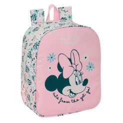 Plecak szkolny DISNEY Minty Różowy. Czerwone plecaki męskie Disney, bez wzorów. Za 97.45 zł.