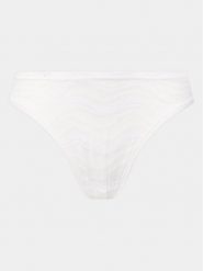 Calvin Klein Underwear Stringi 000QD3971E Biały. Białe majtki damskie Calvin Klein Underwear, z syntetyku. Za 49.99 zł.