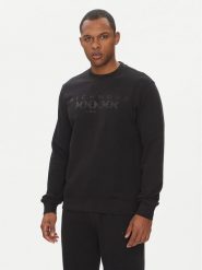 Richmond X Bluza Mateus UMP25005FE Czarny Regular Fit. Czarne bluzy męskie Richmond X, m, bez wzorów, z bawełny, bez ramiączek, bez kaptura. Za 239.99 zł.