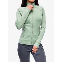 Bluza rozpinana damska Montane Protium Jacket. Zielone bluzy damskie Montane, na zimę, l, bez wzorów, sportowe, bez ramiączek, bez kaptura. Za 256.99 zł.