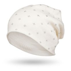 Czapka zimowa Peterson PTN HAT-04 biała. Białe czapki damskie Peterson, na jesień, z aplikacjami. Za 54.00 zł.