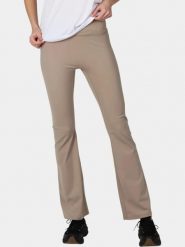Legginsy Damskie Luhta Eevala. Brązowe legginsy damskie Luhta, bez wzorów, z elastanu. Za 299.00 zł.
