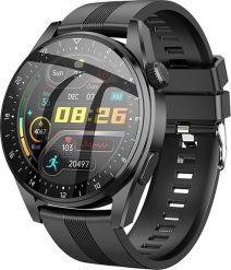 Smartwatch Hoco Y9 Czarny (Y9 Black). Czarne zegarki smartwatch Hoco, bez wzorów. Za 151.94 zł.