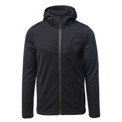 Męska Kurtka Soft Shell Rocher. Czarne kurtki męskie IGUANA, m, bez wzorów, sportowe, bez kaptura. Za 429.99 zł.