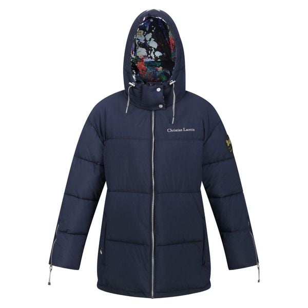 Kurtka Ocieplana Damska Pikowany Christian Lacroix Gallican. Niebieskie kurtki sportowe damskie Regatta, m, bez wzorów, z puchu, bez ramiączek, bez kaptura, trekkingowe. Za 302.99 zł.