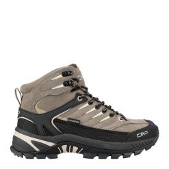 Buty trekkingowe damskie CMP RIGEL 2.0 MID skóra wodoodporne. Szare obuwie trekkingowe damskie CMP, ze skóry, bez zapięcia. Za 449.99 zł.