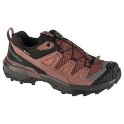 Buty Salomon X Ultra 360 Ltr Gtx 475715 brązowe. Brązowe obuwie trekkingowe damskie z gore-texu, bez zapięcia. Za 725.51 zł.