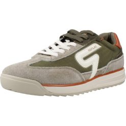 Buty REPLAY YARD ORIGIN Zielony. Zielone buty zimowe męskie Replay, bez wzorów, ze skóry, bez obcasa, bez zapięcia. Za 486.95 zł.