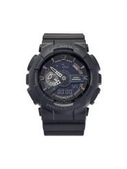 G-Shock Zegarek GA-110-1BER Czarny. Czarne zegarki męskie G-Shock, bez wzorów. Za 479.99 zł.
