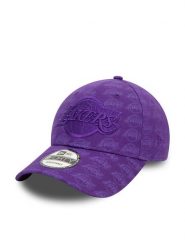New Era Czapka z daszkiem Team Monogram 9Fort 60565350 Fioletowy. Fioletowe czapki damskie New Era, bez wzorów, z bawełny. Za 99.99 zł.