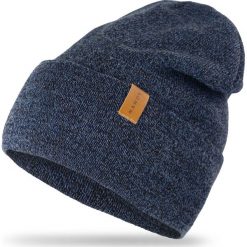 Nandy Nandy Czapka Męska Ciepła Z Wywinięciem Granat. Czapki męskie Nandy, na zimę, bez wzorów. Za 41.00 zł.