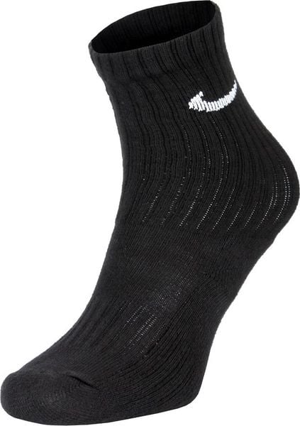 Nike Skarpety męskie SX4508 001 3-pack czarne r. 46-50. Czarne skarpety męskie Nike, bez wzorów. Za 59.00 zł.